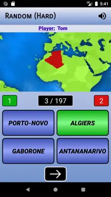 Game Capitals android App screenshot 5